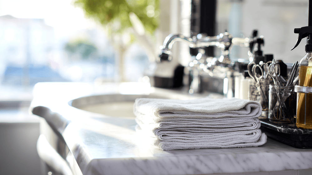 schone werkruimte van een barbershop